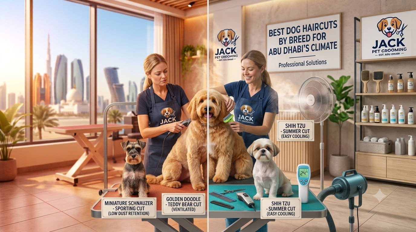 Best Dog Haircuts by Breed for Abu Dhabi's Climate