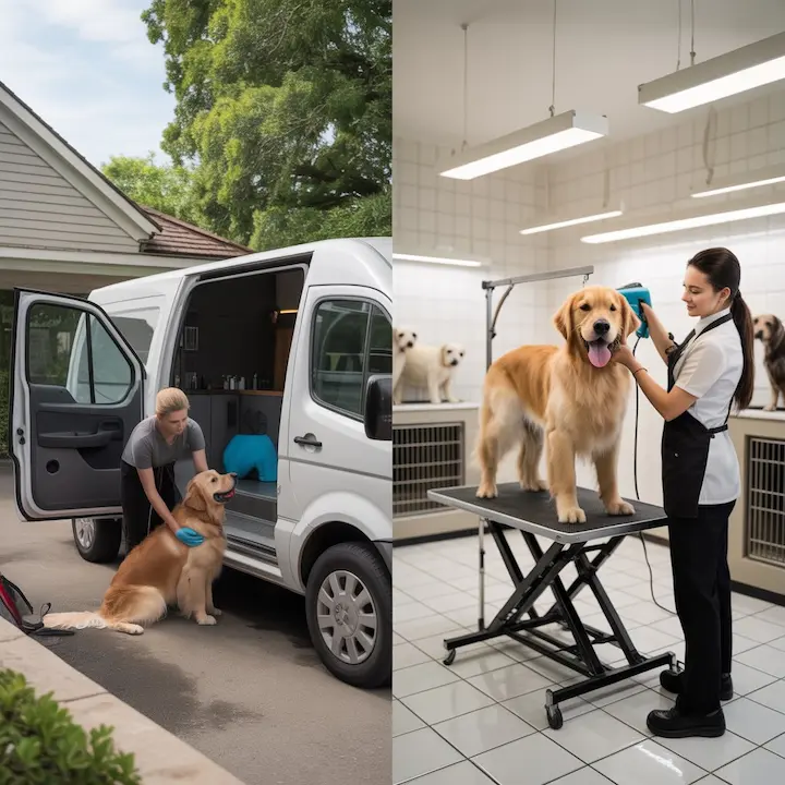 Mobile Grooming vs Salon Visit Which Works Better for your pet
