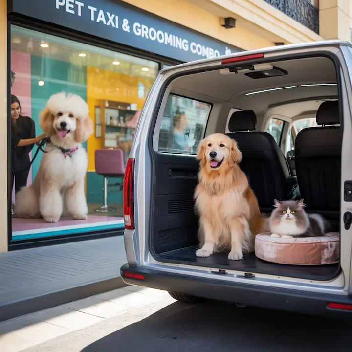 Pet Taxi and Grooming Combo Smart Solutions for Busy UAE Pet Parents