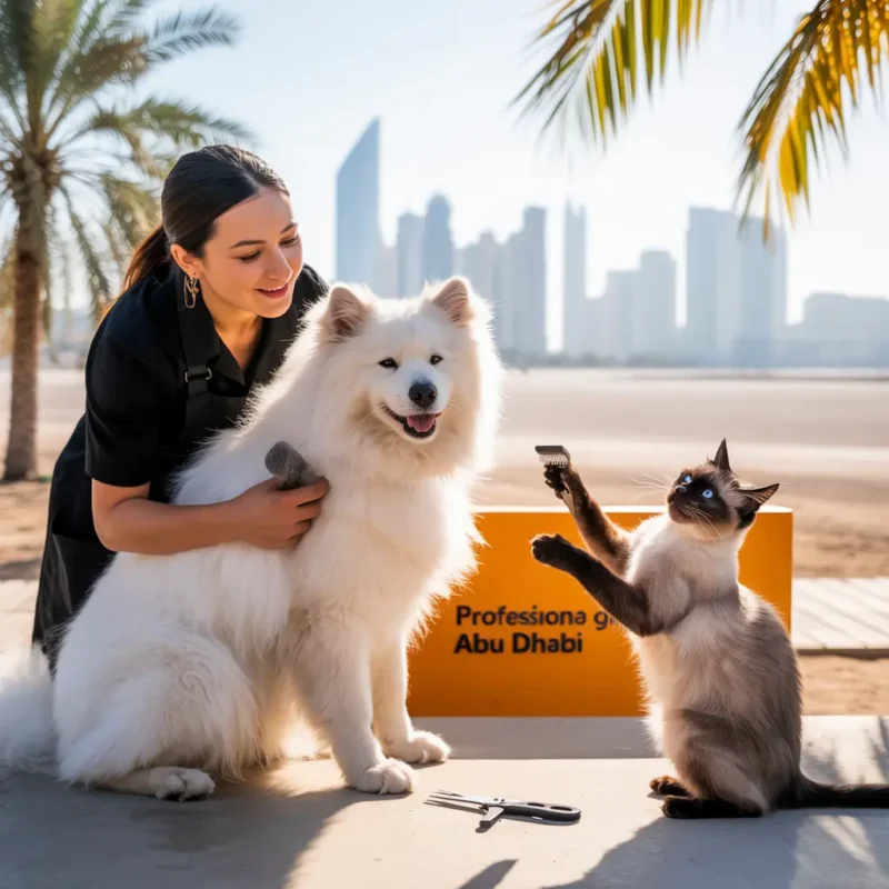 Why Regular Pet Grooming Services Are Must in Abu Dhabi’s Climate